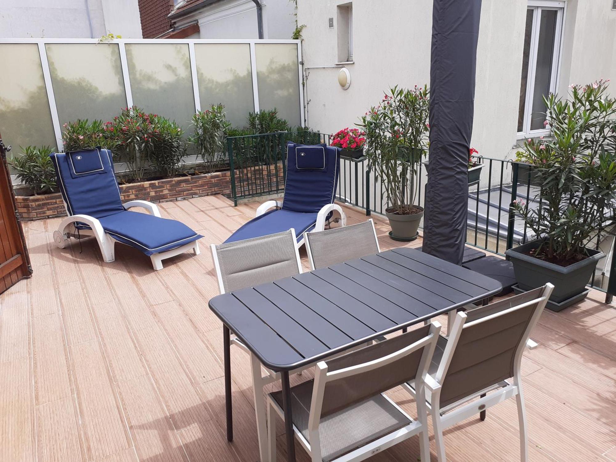 Maison Individuelle Avec Terrasse Nogent Sur Marne Esterno foto